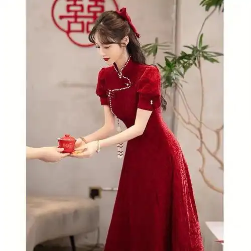 结完婚才发现好看的敬酒服这么多 ❗️❗️