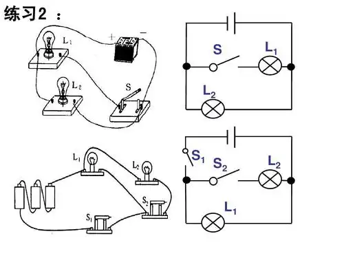 无忧文档 所有分类 初中教育 理化生 画电路图课件ppt 练习2 : s l2