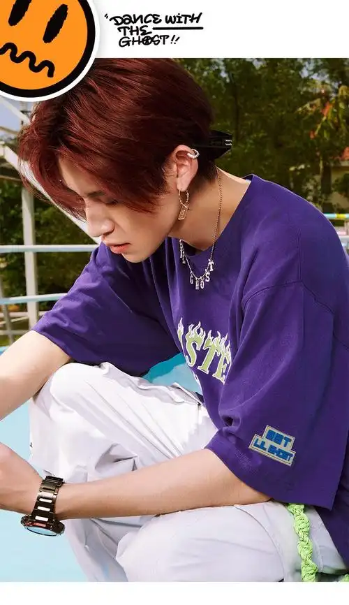 【小鬼王琳凯】beaster x 小鬼联名小恶魔明星同款火焰印花休闲裤嘻哈