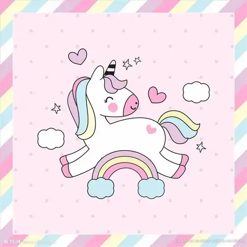 可爱头像独角兽可爱头像图片