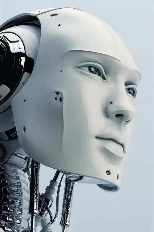 机器人,人形,头部,高科技 4k