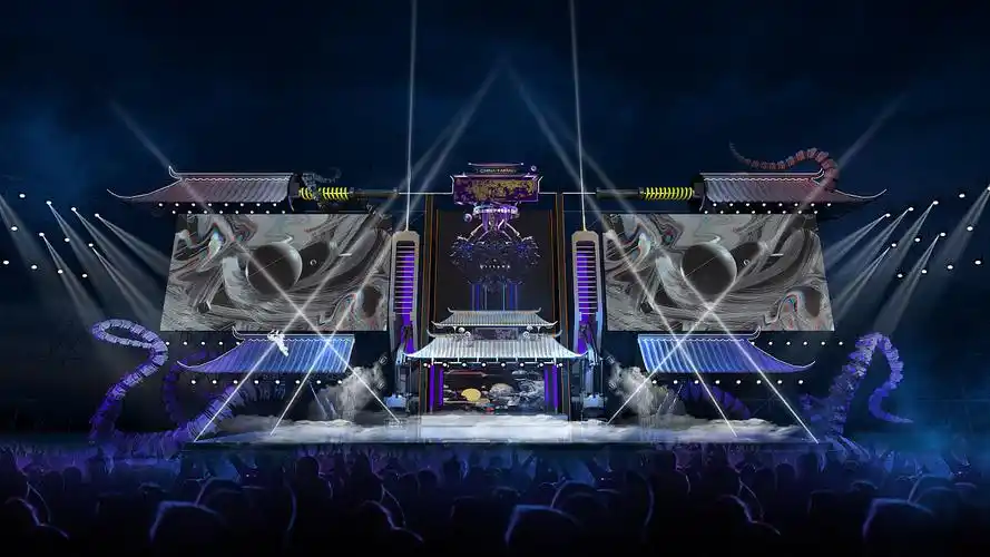 音乐节【国风】|空间|舞台美术|老尼说 - 原创作品 - 站酷 (zcool)