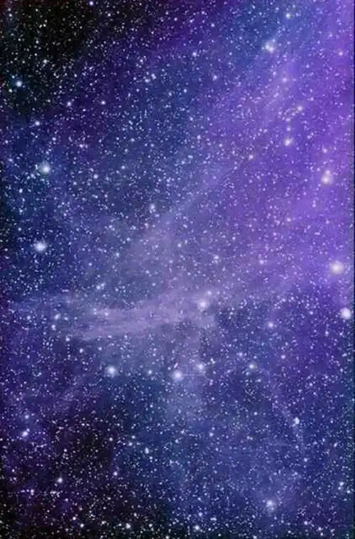 紫色星空