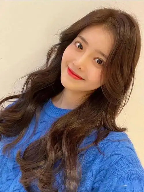 2021网红八字刘海烫超瘦脸巨修颜