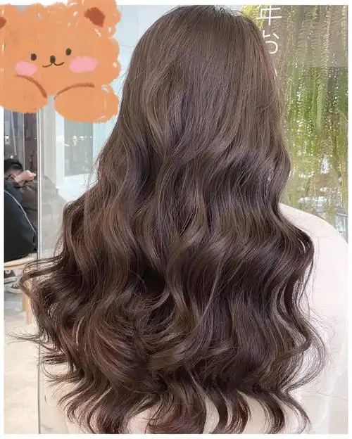 法式木马卷中长发发型蛋卷头秋冬浪漫卷