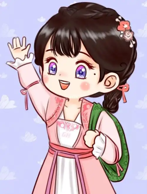 鞠婧祎粉嘟嘟的漫画头像78