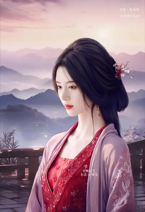 鞠婧祎超话#超话创作官#jjy#pick你的星画手#手绘|写实风采薇采薇,"薇