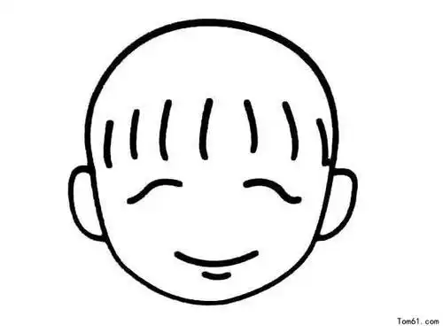儿童脸简笔画