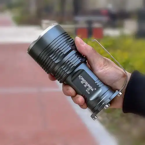 朗圣达强光手电筒亮超氙气1000w可充电超亮远射探照灯5000特种兵