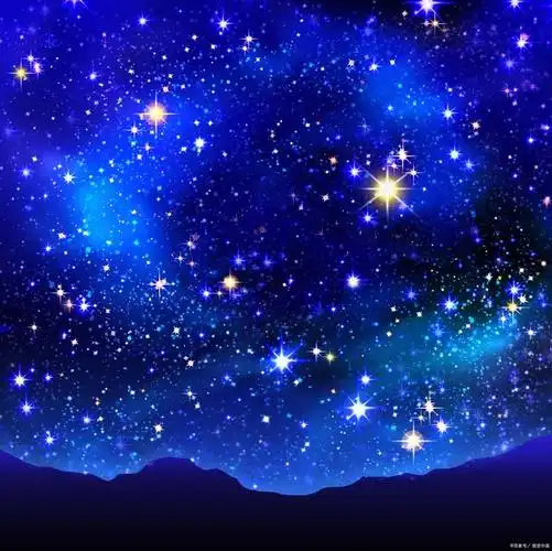 夜空灿星辰,人性闪光辉