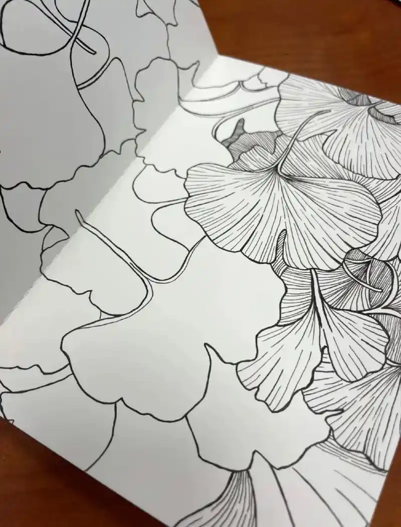 今日分享 绘画过程 #黑白装饰画 #黑白画 #gou62xi - 抖音