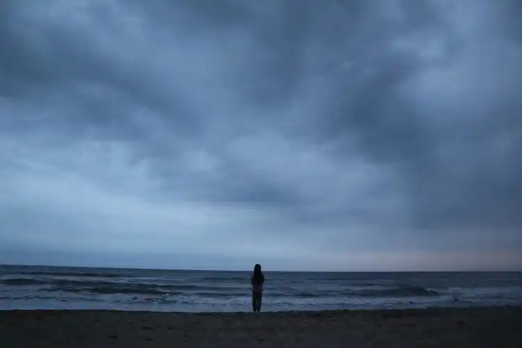 9月15日阿那亚音乐节,海边拍摄,9月的风很凄凉狂躁