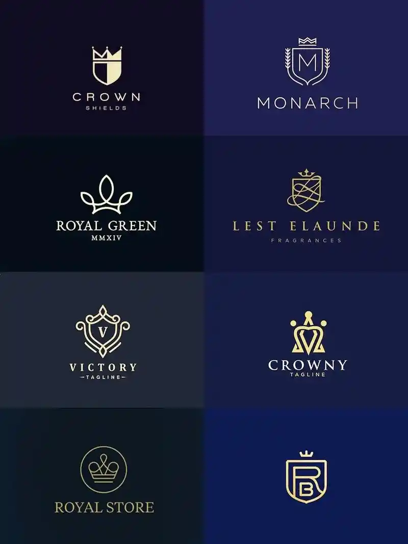 皇冠logo设计商标设计中的必备元素