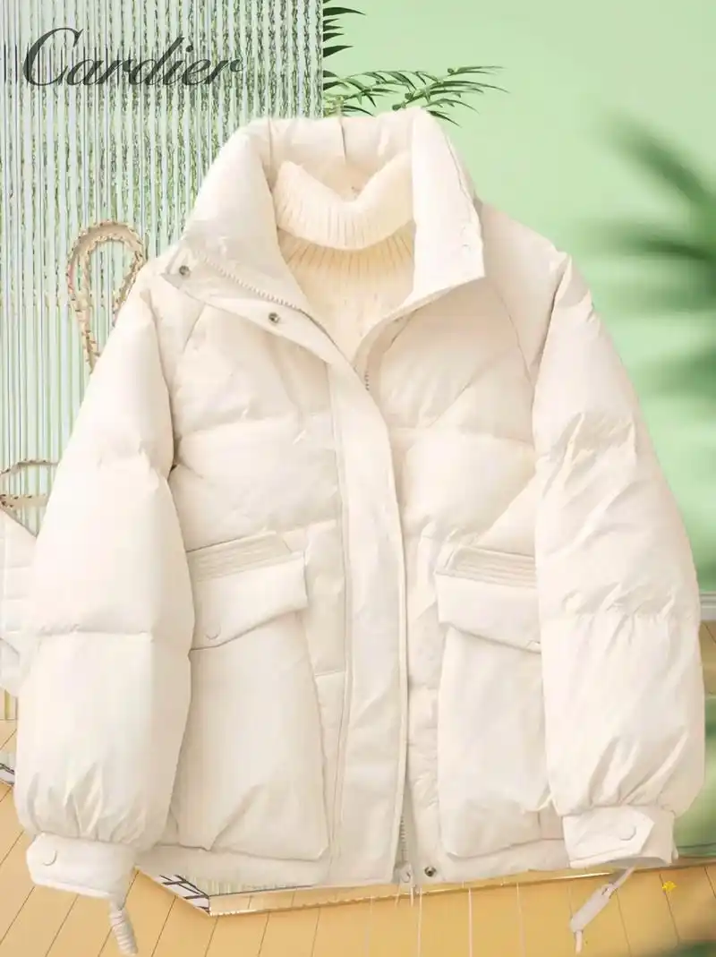 这款冬季2新款面包服来了,采用了韩版立领