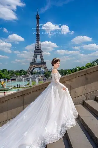 旅拍oceanlove法国巴黎蜜月婚纱照赏析