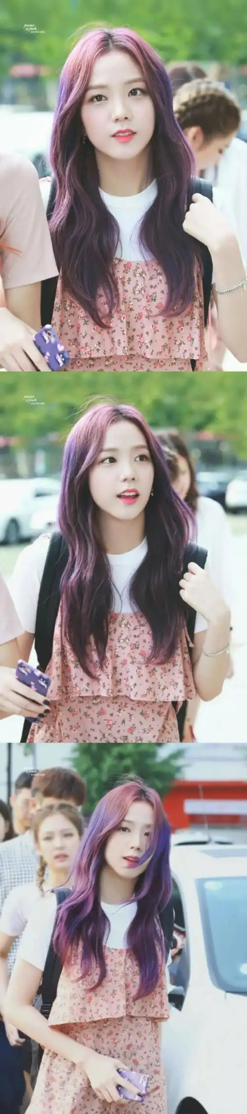 紫发回忆金智秀jisoo