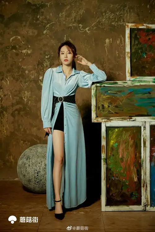 今日开机屏——@黄梦莹maggie 蘑菇街独家造型来啦