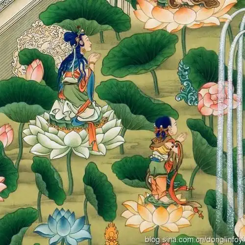 愿天下所有佛子都能看到到这张极乐世界庄严图--命理百科