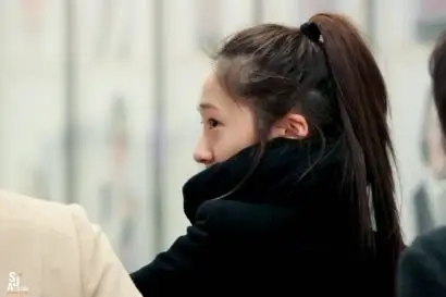 [郑秀晶][分享]150815 侧颜满分的郑秀晶!