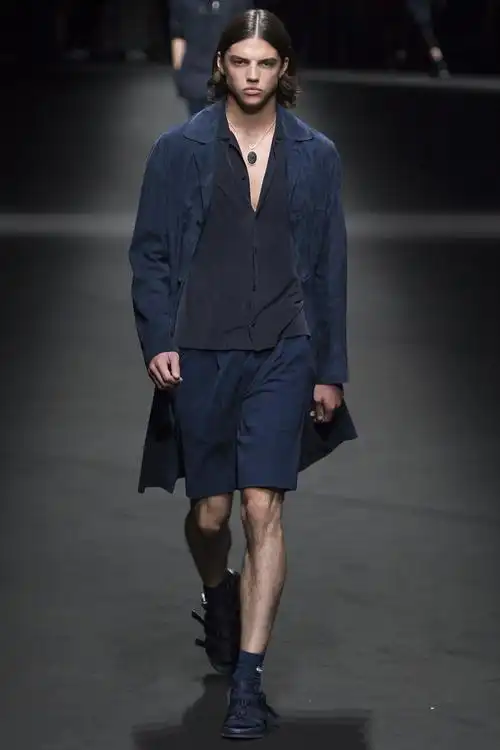 2017春夏米兰男装周versace秀场