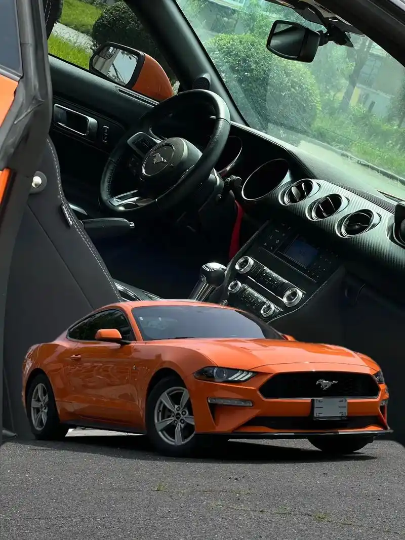 出售性能跑车福特野马.2020年上牌使用·美规福特野马 安全 - 抖音