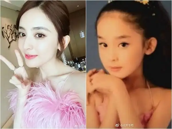 古力娜扎童年照曝光!「天然高颜值」被赞爆