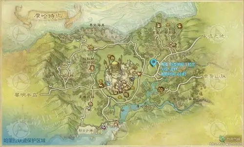 五,上古世纪东大陆黎明半岛21-25级地图世界boss刷新时间及地点分布