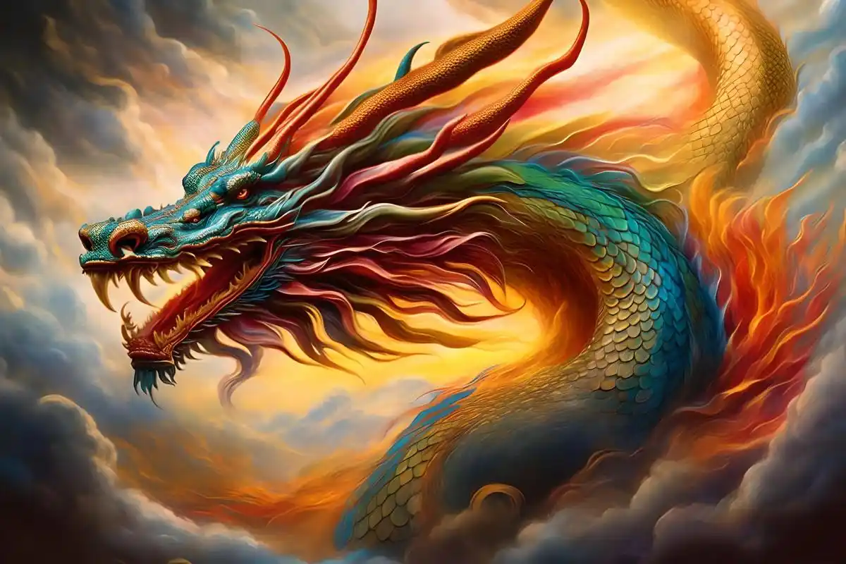 中国龙#二次元##动漫##龙# ##壁纸##动漫壁纸##炫酷