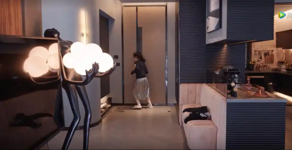 迪丽热巴上海外滩豪宅曝光!400㎡大平层,光家居就超60w?