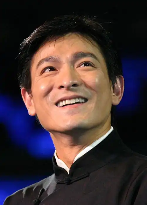 图文娱乐现场明星墙刘德华