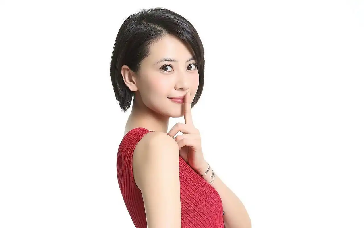 高圆圆桌面壁纸之靓丽气质美女