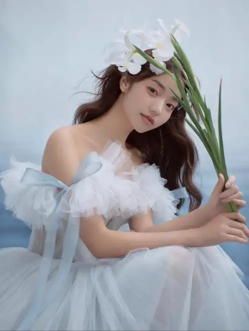 新娘拍单人婚纱照这么美还需要老公出镜吗71