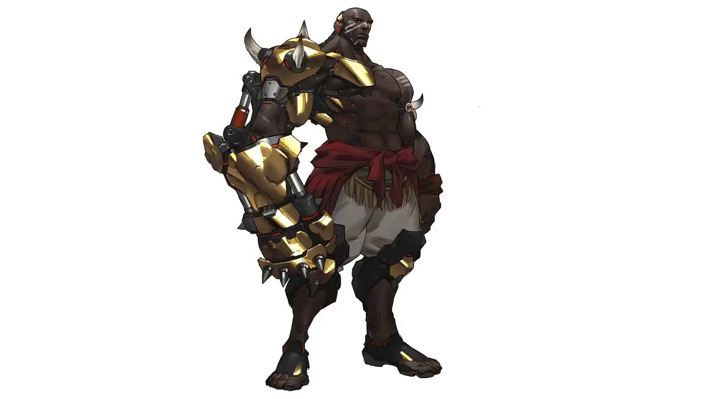 《守望先锋》末日铁拳游戏原画图片壁纸