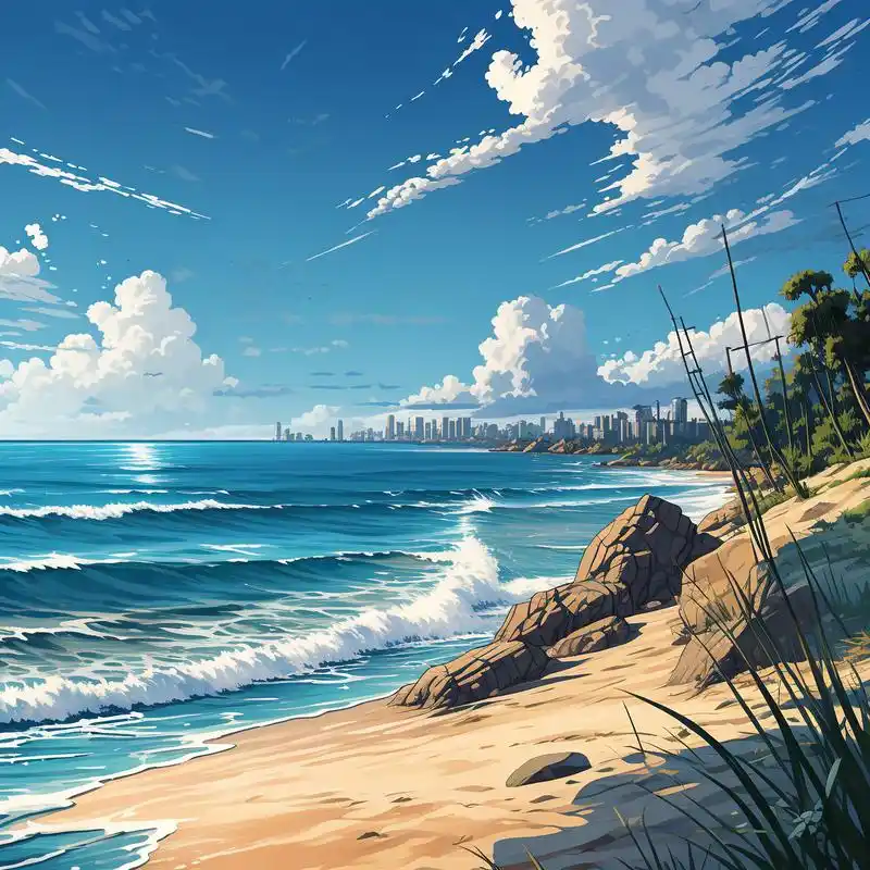 海边风景微信头像 9895