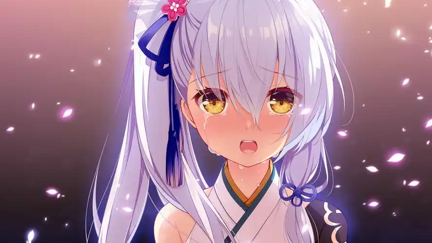 哭泣,二次元,萝莉,伤心,难过,动漫,壁纸哭泣的二次元可爱小萝莉