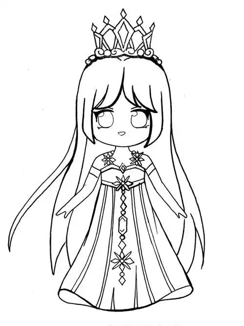 精灵梦叶罗丽冰公主简笔画二次元叶罗丽冰公主简笔画怎么画叶罗丽冰公