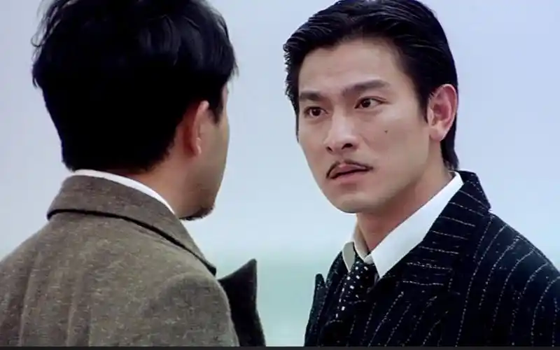 刘德华版本丁力一瞥胡子真帅,帅气十足的丁力是历史最帅版本吗_哔哩