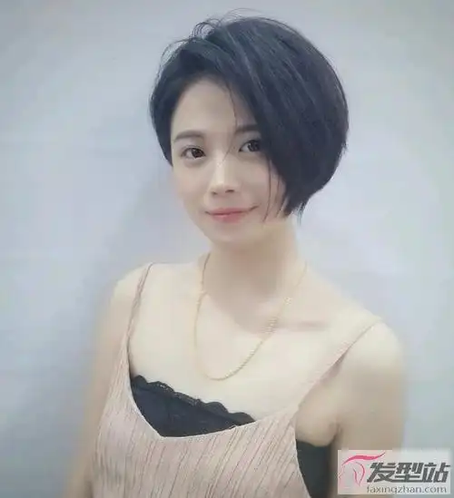 什么短发显脸小洋气超瘦脸的女生短发发型