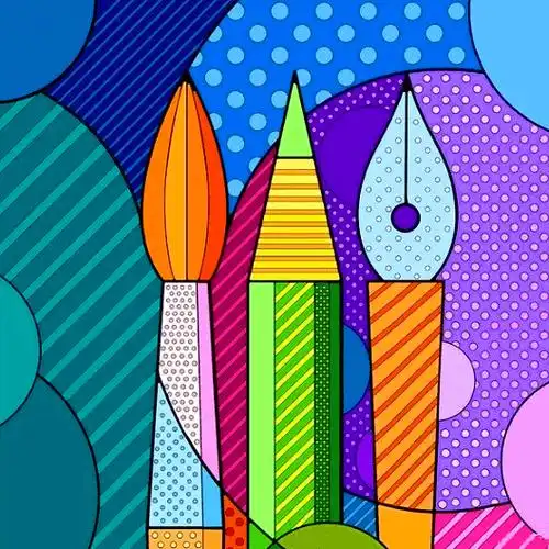 色彩_线条_作品