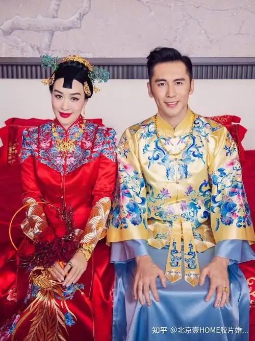 明星中式秀禾婚纱照合集78你最喜欢哪一个