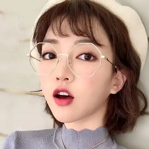 眼镜框女 大脸 圆脸 超大