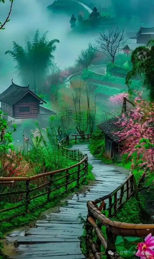春雨后的江南美景,惊艳如画,美到了极致!