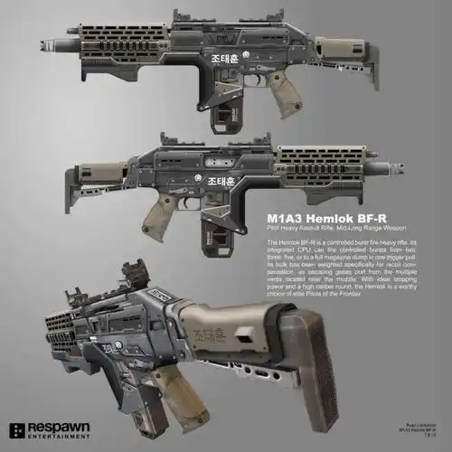 科幻类 武器 枪械 装备 概念设定_素材_关键词_源文件