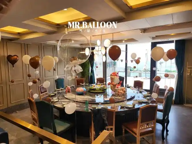 小包间生日布置