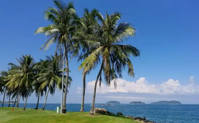 马来西亚沙巴岛风光