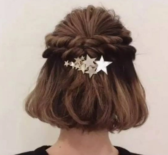 齐耳短发扎头发的方法100种