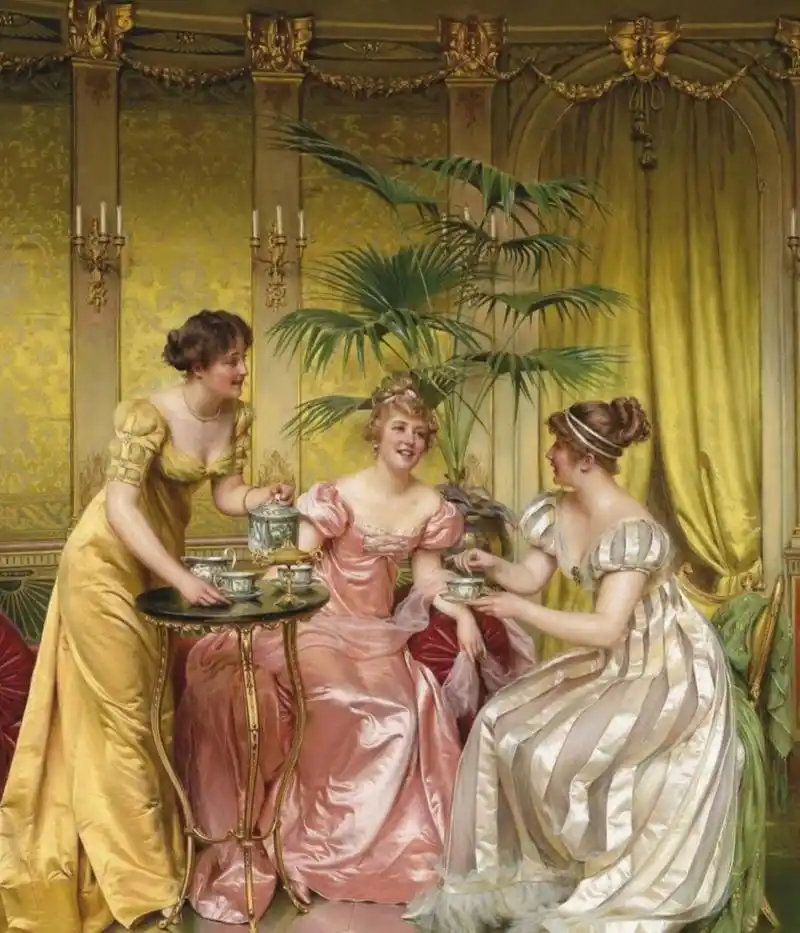 十七世纪～欧洲宫廷油画～欣赏欣赏呗.