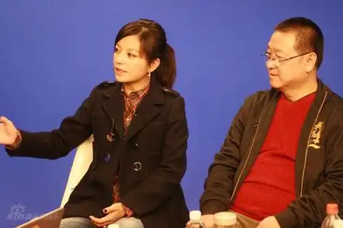图文:赵薇等做客聊天--赵薇谈与刘烨的合作