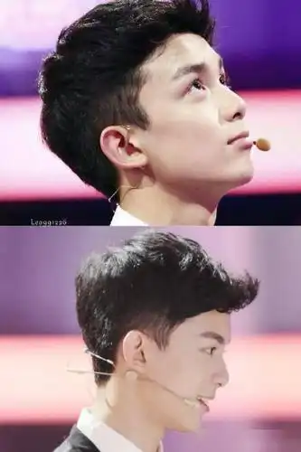 95后男星侧颜刘昊然优雅不失少年气宋威龙像从漫画里走出来