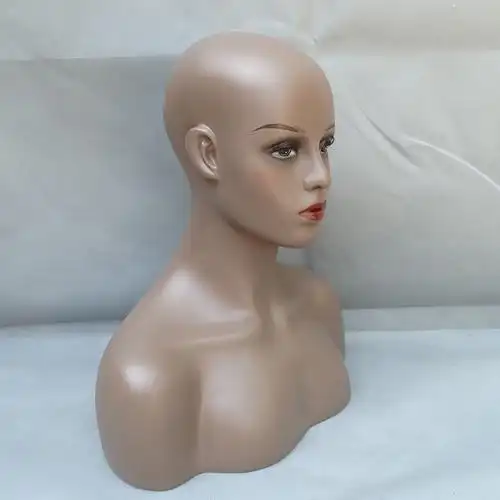 厂家生产假发模特头 女头模假人头 半身模特头 量大从优 ￥146.